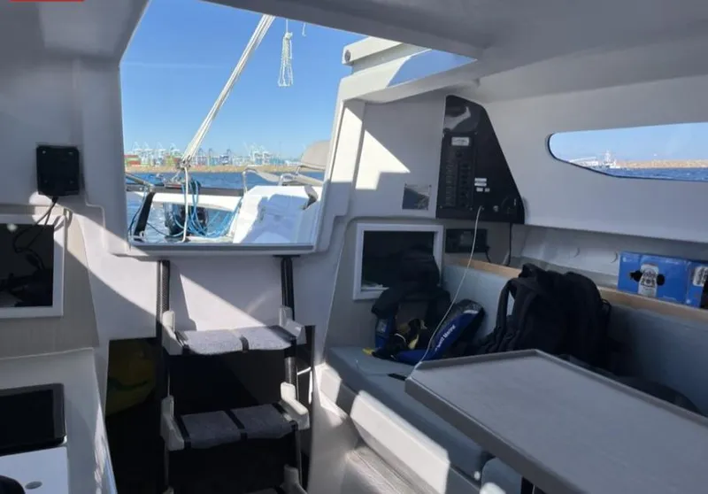 Slide: The Image of Interior of 2024 Corsair 880 Standard with modern amenities. - 10