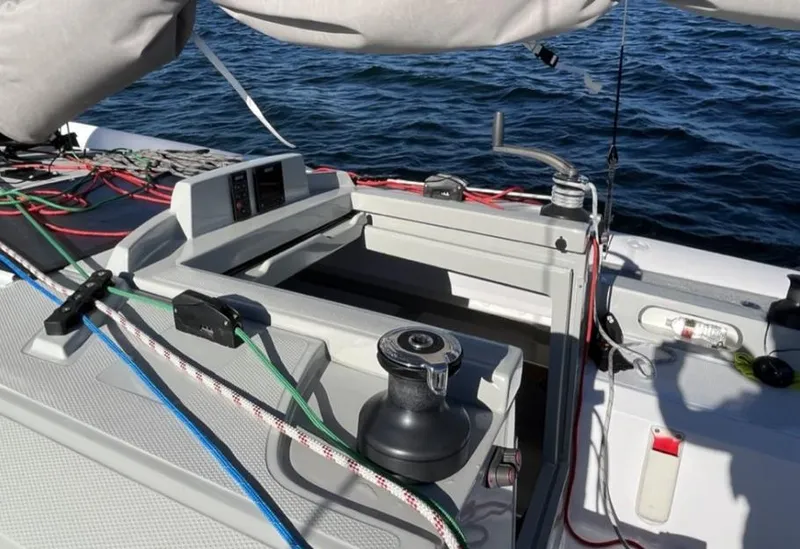 Slide: The Image of Cockpit of Corsair 880 Standard 2024 on open water. - 7