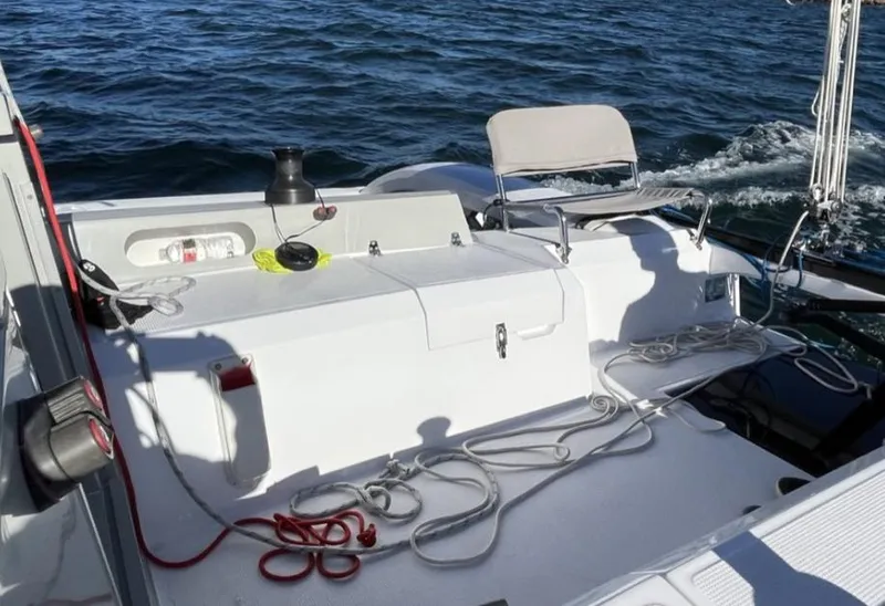 Slide: The Image of Cockpit of Corsair 880 Standard 2024 on open water. - 8