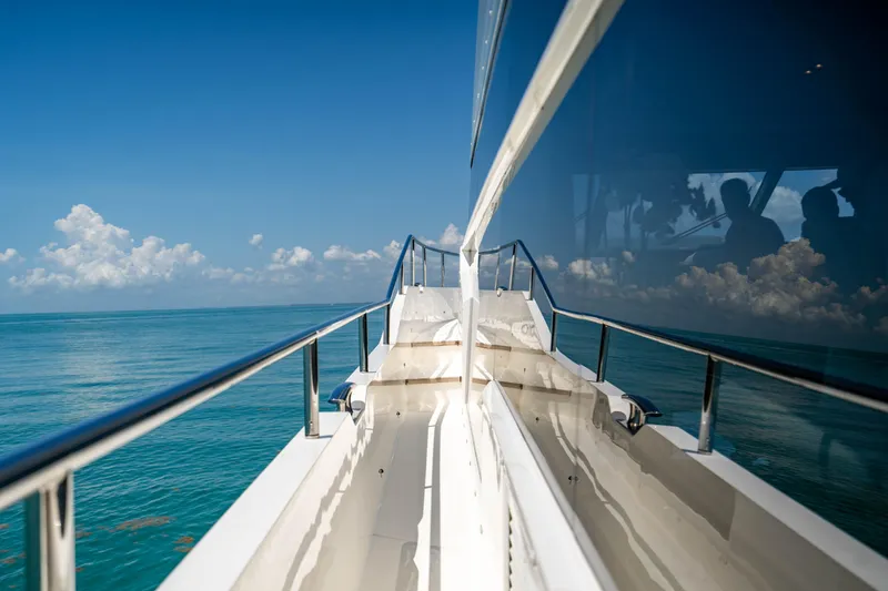 Slide: The Image of Princess Y75 Motor Yacht 2018 cruising on clear blue waters. - 26