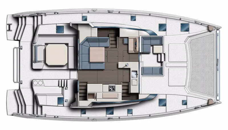 Slide: The Image of Manufacturer Provided Image: Leopard 50 Upper Deck Layout Plan - 59