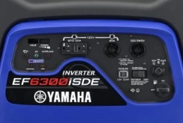 Slide: The Image of Yamaha Ef6300isde 6300 Watt Generator 2025 - 7