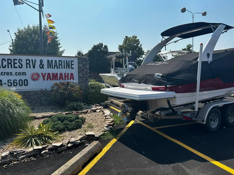 Slide: The Image of 2018 Regal 2300 Bowrider boat at Acres RV & Marine dealership. - 3