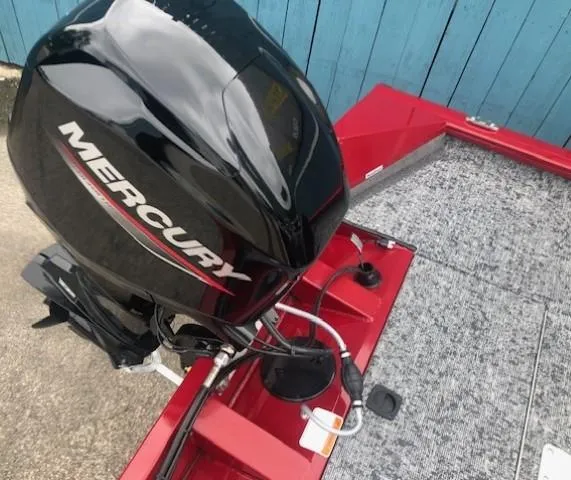 Slide: The Image of 2025 Tracker Pro Team 175 TXW with Mercury outboard motor. - 28
