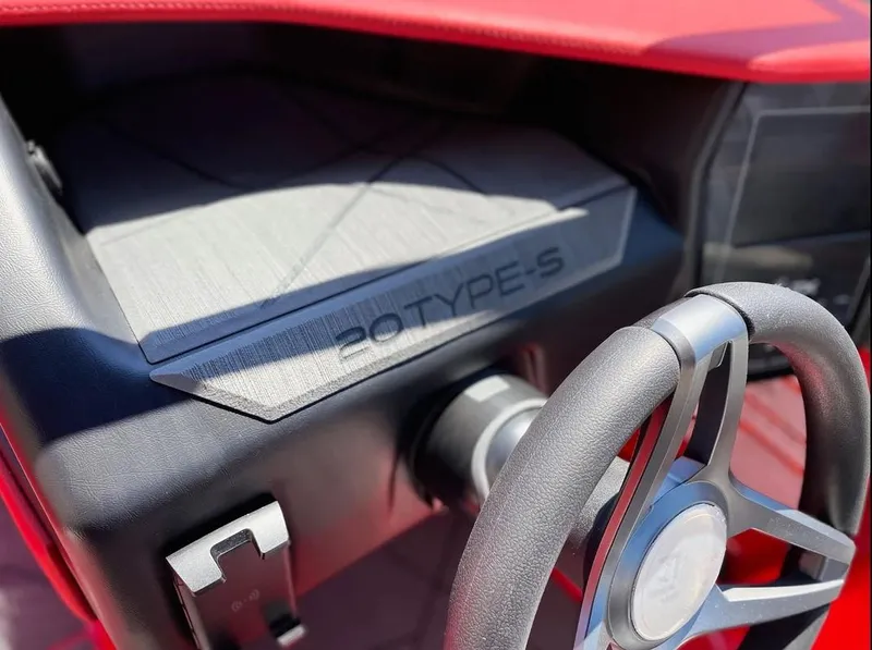 Slide: The Image of Close-up of 2024 ATX 20 Type-S dashboard and steering wheel. - 17