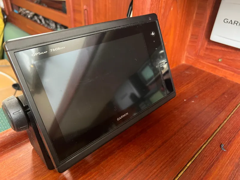 Slide: The Image of Garmin GPSMap 7608xsv on 1994 Pacific Seacraft 34 sailboat. - 42