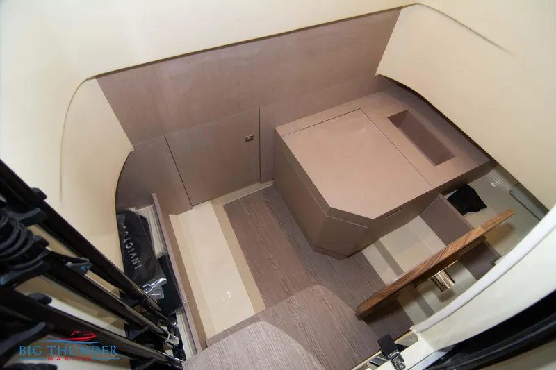 Slide: The Image of Interior cabin of 2024 Invictus TT280S boat with modern design. - 33