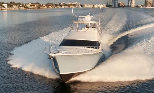 Slide: The Image of 54' Hatteras GT54 - Profile - 11