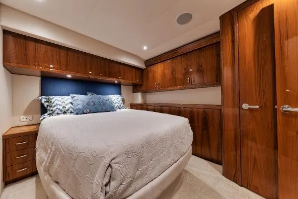 Slide: The Image of 54' Hatteras GT54 - Master Stateroom - 30
