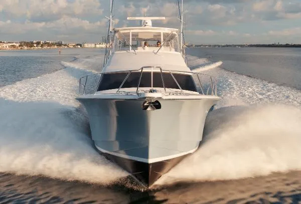 Slide: The Image of 54' Hatteras GT54 - Profile - 38