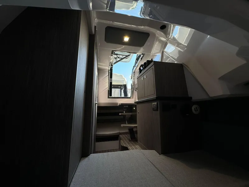 Slide: The Image of Interior cabin of the 2025 Ranieri CAYMAN 38.0 EXECUTIVE boat. - 30