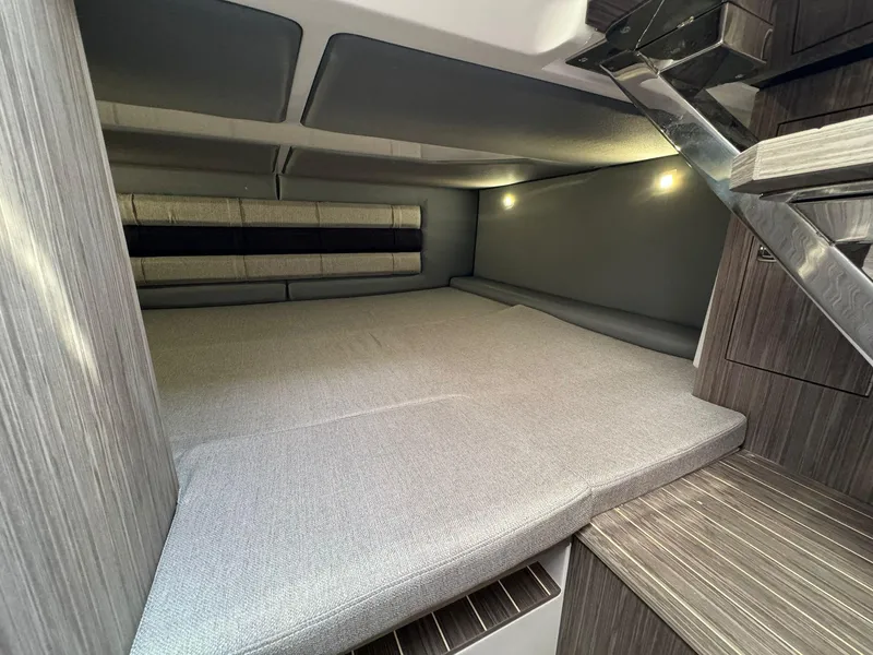 Slide: The Image of Spacious interior cabin of the 2025 Ranieri CAYMAN 38.0 EXECUTIVE yacht. - 35
