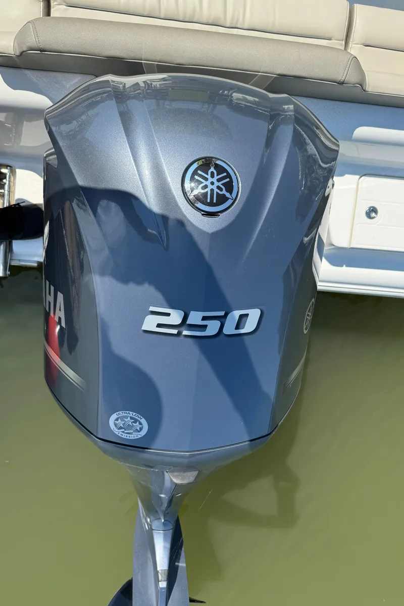 Slide: The Image of 2023 Key West 239 FS with Yamaha 250 outboard motor. - 4