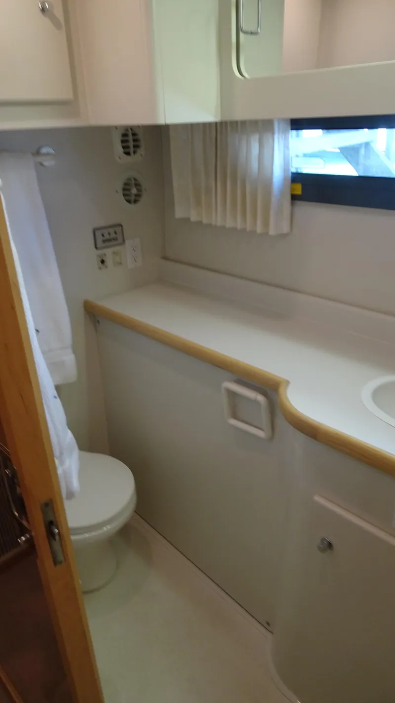 Slide: The Image of Carver 440 Aft Cabin Motor Yacht 1995 - 54