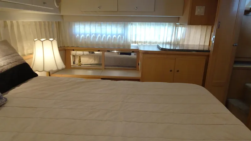 Slide: The Image of Carver 440 Aft Cabin Motor Yacht 1995 - 56