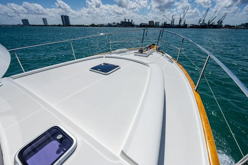 Slide: The Image of 2018 Beneteau Swift Trawler 44 cruising on a sunny day. - 4