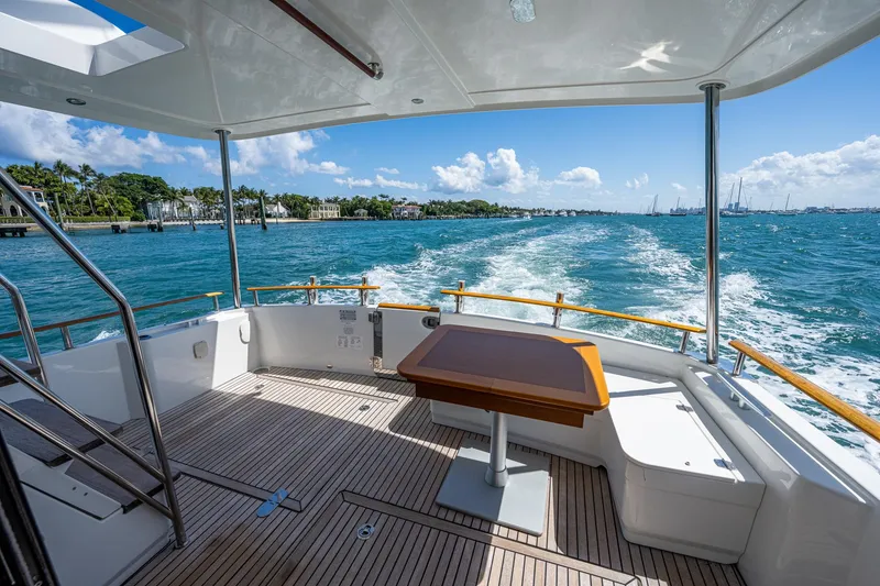 Slide: The Image of 2018 Beneteau Swift Trawler 44 cruising on a sunny day. - 9