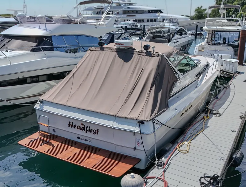 Slide: The Image of Sea Ray Express Cruiser 390 1983 - 42