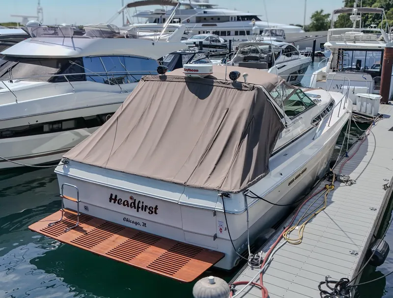 Slide: The Image of Sea Ray Express Cruiser 390 1984 - 5