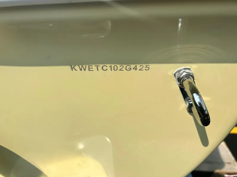 Slide: The Image of Hull identification number on 2025 Key West 203 FS boat. - 5