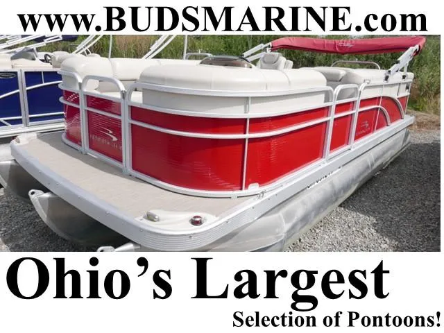 Slide: The Image of 2016 Bennington 208SL pontoon boat at Bud's Marine, Ohio's largest selection. - 0