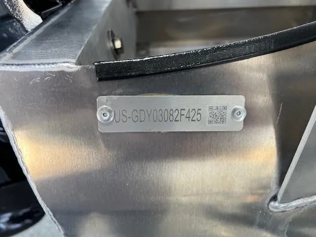 Slide: The Image of 2025 Godfrey Sweetwater 2286 F boat serial number plate - 16