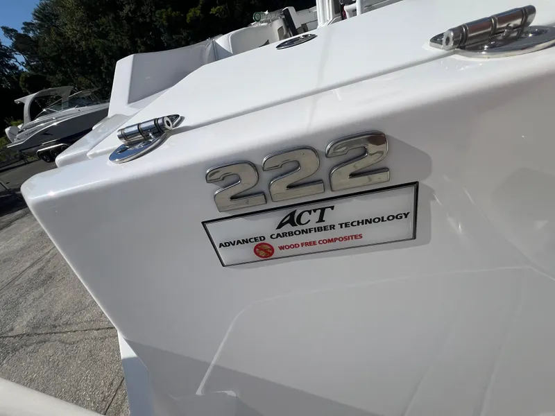 Slide: The Image of 2025 Blackfin 222 CC boat with Advanced Carbonfiber Technology. - 31