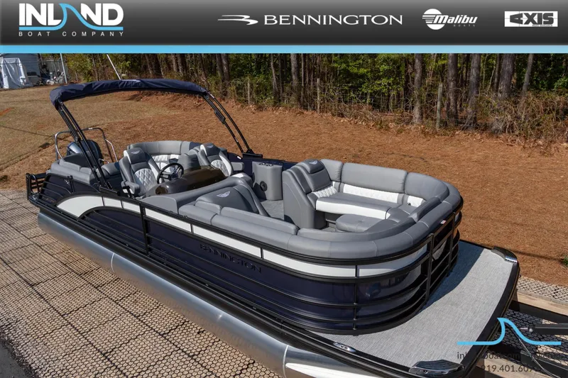 The Image of 2024 Bennington 23 RFB pontoon boat displayed by Inland Boat Company. - 0