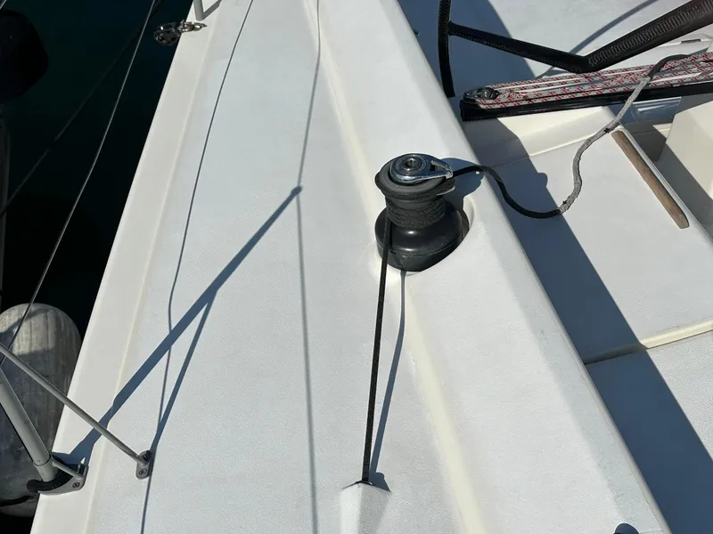 Slide: The Image of European Under-Deck Mainsheet System - 10