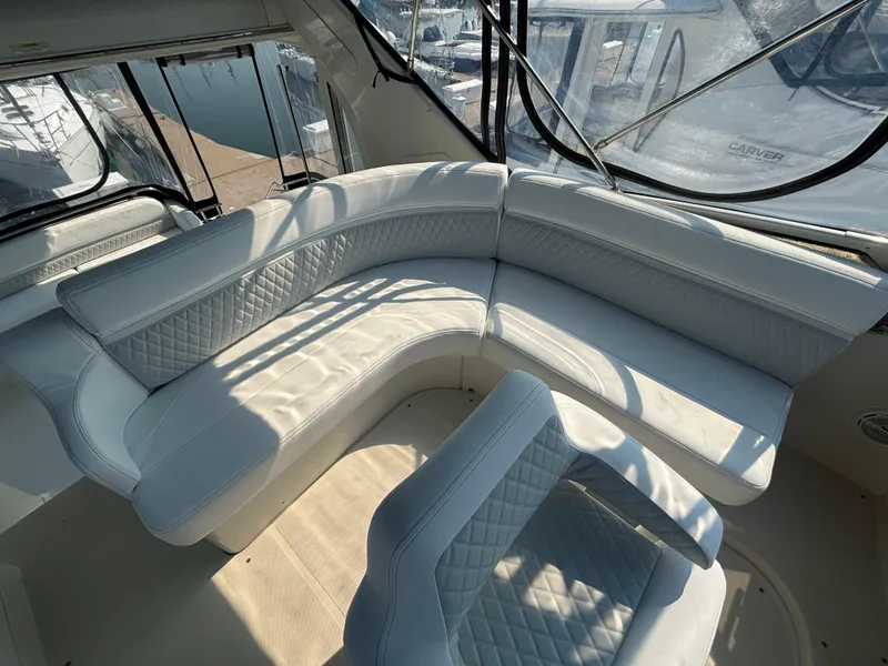 Slide: The Image of L-shaped Flybridge Seating - 16