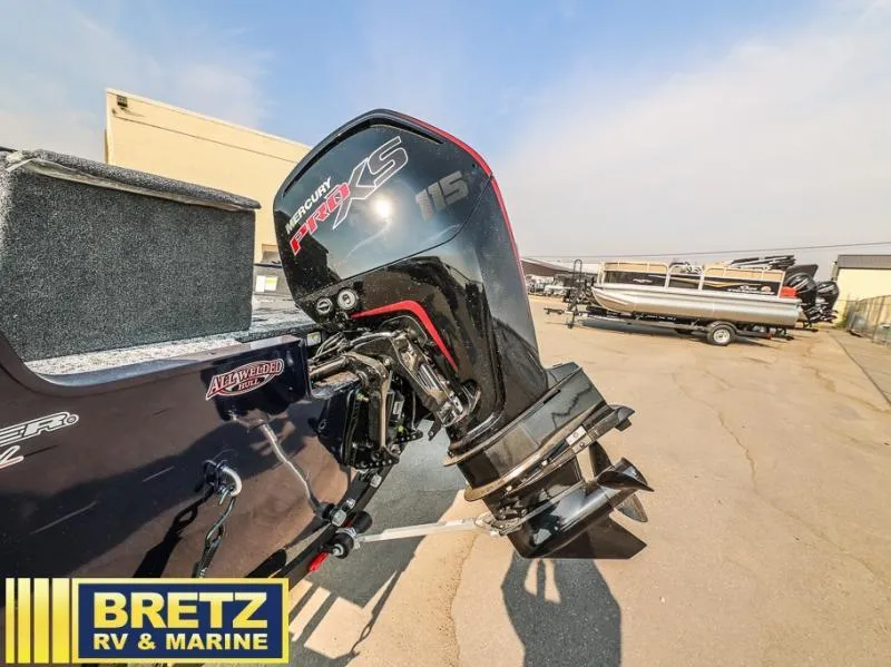 Slide: The Image of 2025 Pro Guide V-175 WT boat with Mercury 115 Pro XS outboard motor at Bretz RV & Marine. - 4