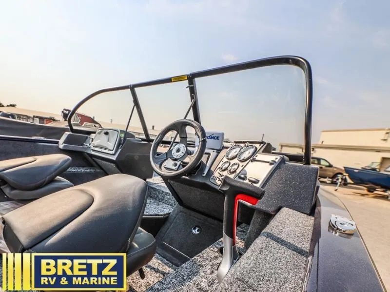 Slide: The Image of Interior of 2025 Pro Guide V-175 WT boat at Bretz RV & Marine dealership. - 7