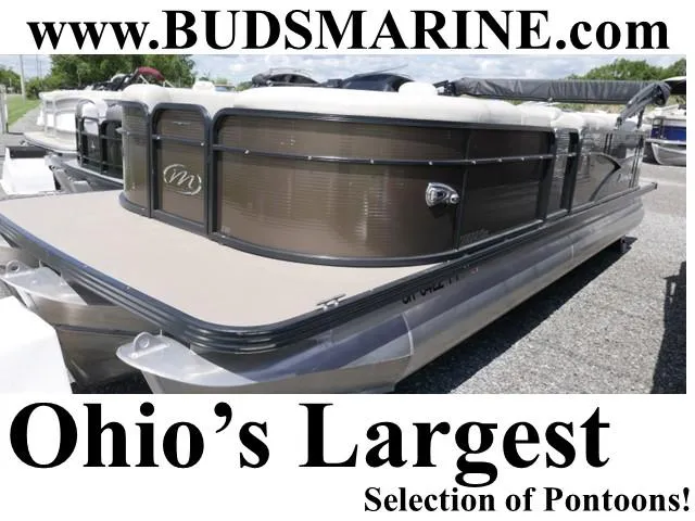 The Image of 2019 Manitou 23 Aurora VP pontoon boat at Bud's Marine, Ohio's largest selection. - 0