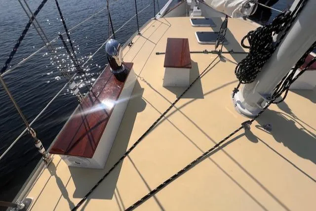 Slide: The Image of Custom Bolger PH Shoal-draft Ketch 1996 - 68