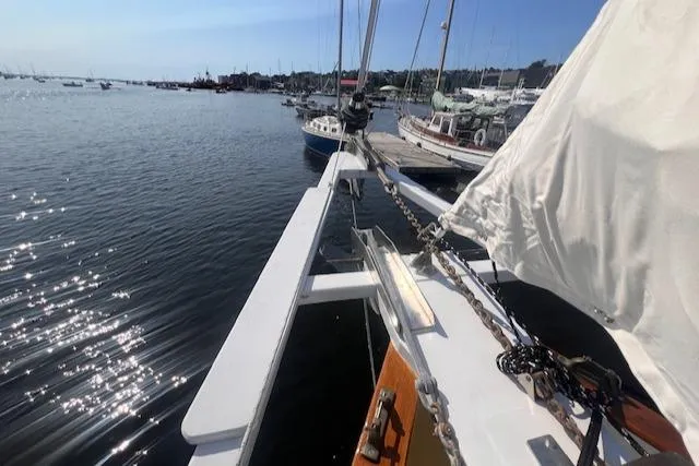 Slide: The Image of Custom Bolger PH Shoal-draft Ketch 1996 - 75