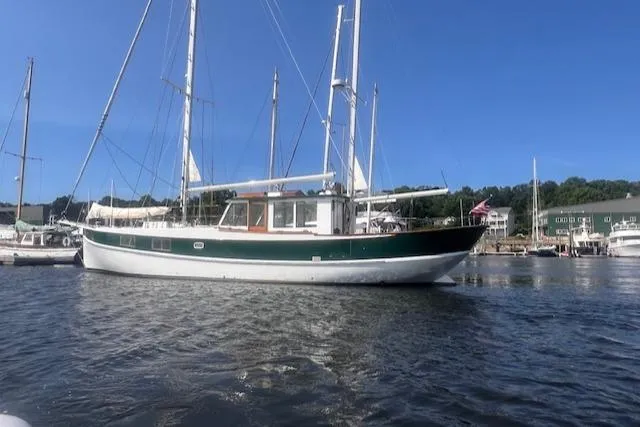 Slide: The Image of Custom Bolger PH Shoal-draft Ketch 1996 - 77