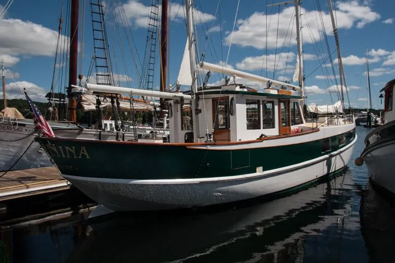Slide: The Image of Custom Bolger PH Shoal-draft Ketch 1996 - 78