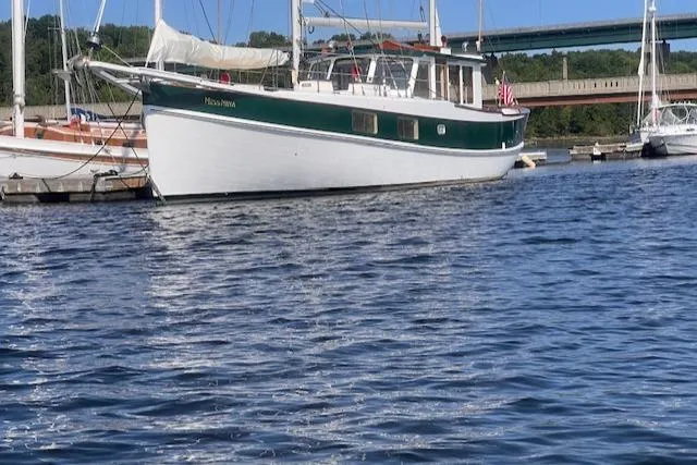 Slide: The Image of Custom Bolger PH Shoal-draft Ketch 1996 - 79