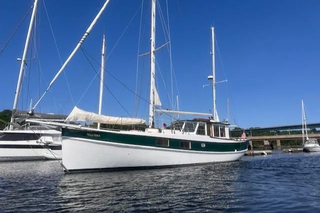 Slide: The Image of Custom Bolger PH Shoal-draft Ketch 1996 - 83