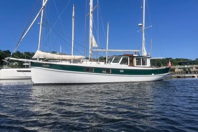 Slide: The Image of Custom Bolger PH Shoal-draft Ketch 1996 - 84