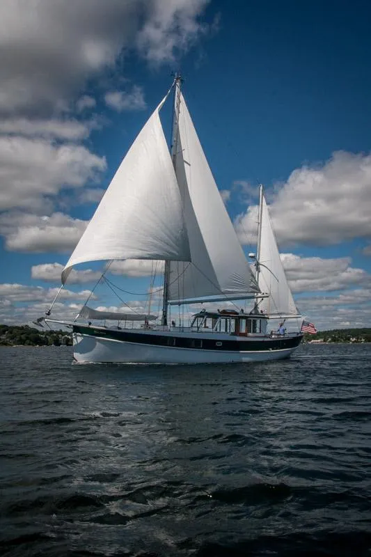 Slide: The Image of Custom Bolger PH Shoal-draft Ketch 1996 - 88