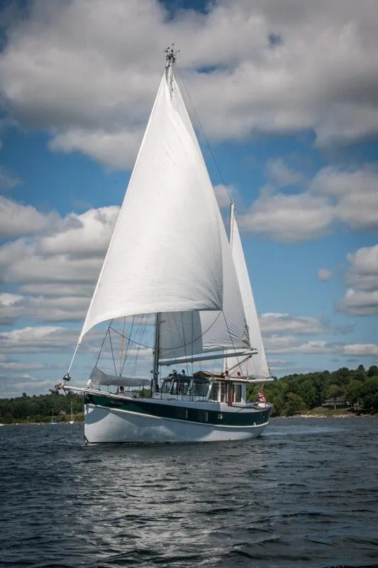 Slide: The Image of Custom Bolger PH Shoal-draft Ketch 1996 - 89
