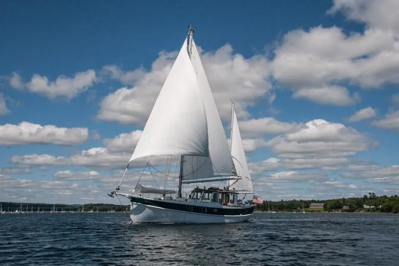 Slide: The Image of Custom Bolger PH Shoal-draft Ketch 1996 - 94