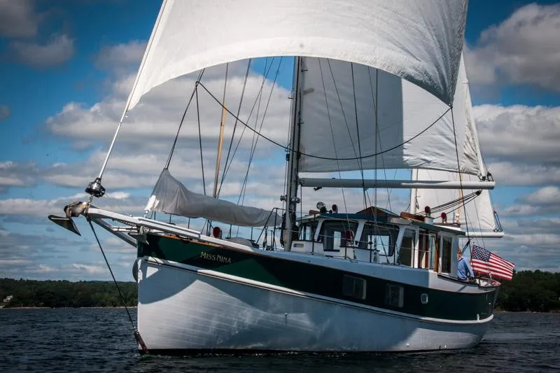 Slide: The Image of Custom Bolger PH Shoal-draft Ketch 1996 - 95