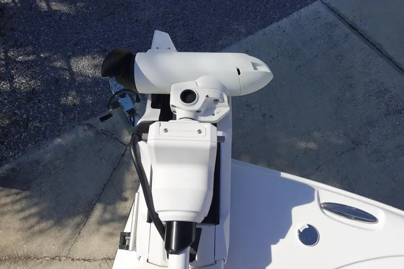 Slide: The Image of Anchor storage compartment on 2025 Sea Hunt Ultra 239 SE boat. - 27