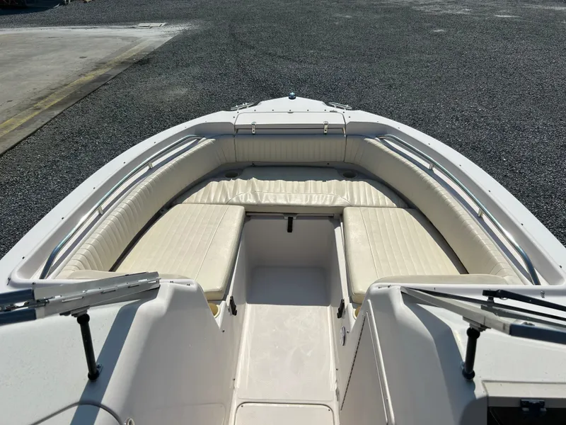 Slide: The Image of 2003 Grady-White Tournament 225 boat with spacious bow seating area. - 6