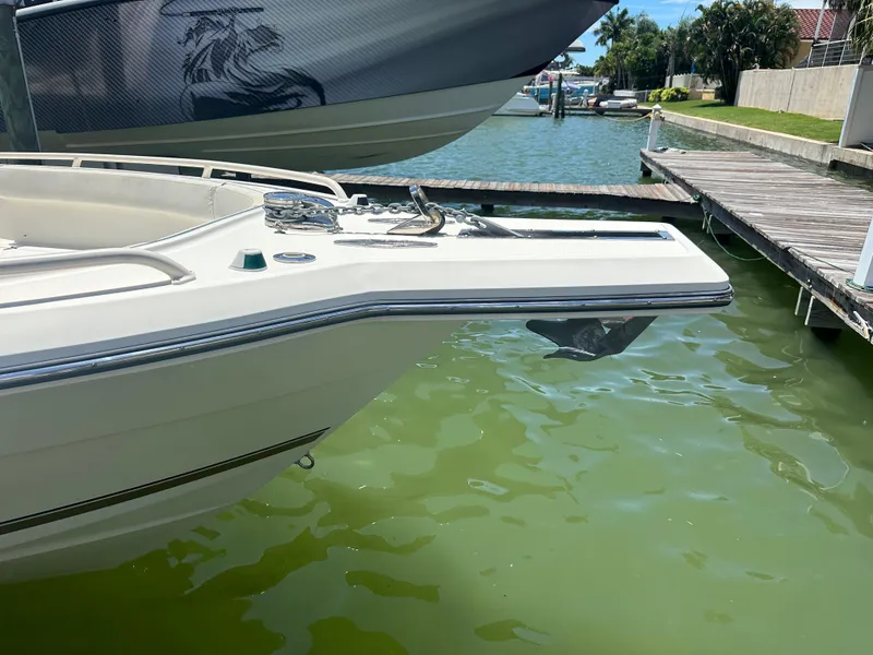 Slide: The Image of 2013 Stamas 317 Tarpon boat docked in a marina. - 6