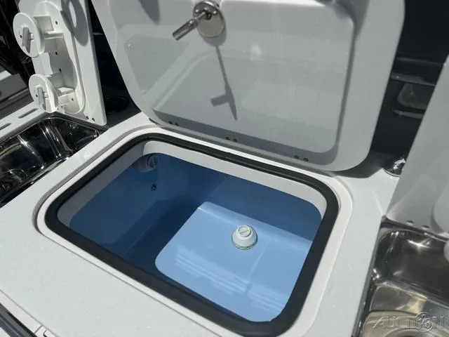 Slide: The Image of Close-up of JL Audio speaker on 2025 Blackfin 332cc boat. - 24