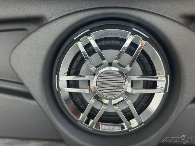 Slide: The Image of Close-up of a speaker on a 2024 Avalon Catalina Entertainer Funship 27 FT. - 25