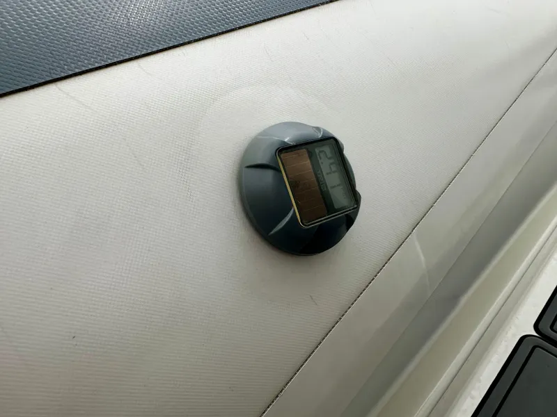 Slide: The Image of Digital gauge on 2022 Brig Eagle 8 inflatable boat surface. - 14